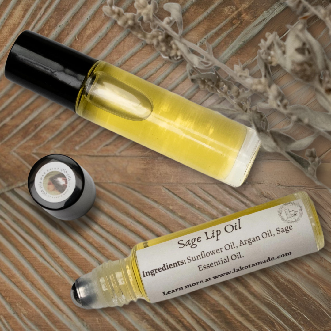 Sage Lip Oil Lakota Made